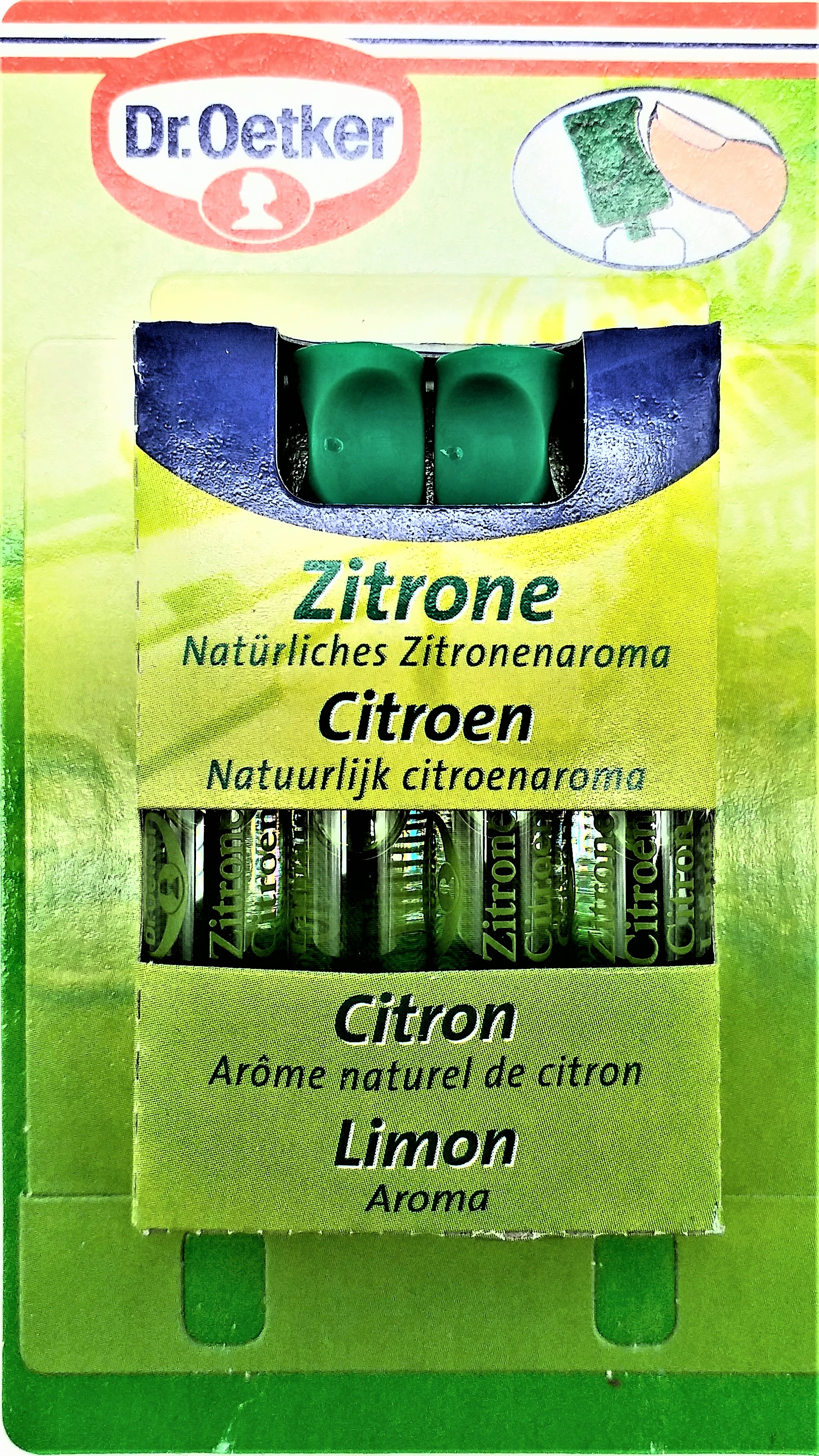 Dr.Oetker Natürliches Zitronen Aroma 4ST 8ml
